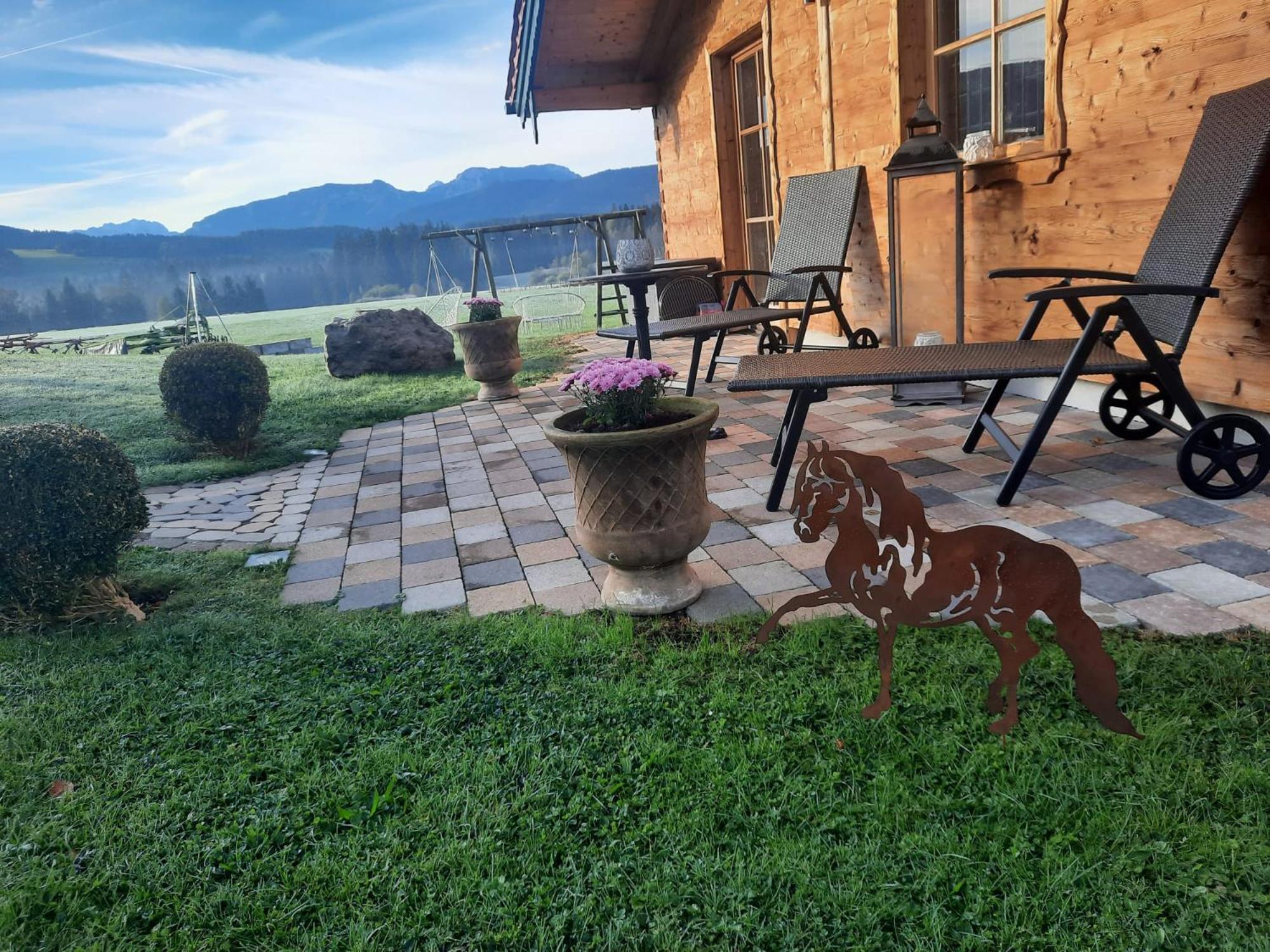 Ferienwohnung Am Wirtshof Siegsdorf Buitenkant foto